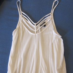 EXPRESS Casual White Cotton Tank